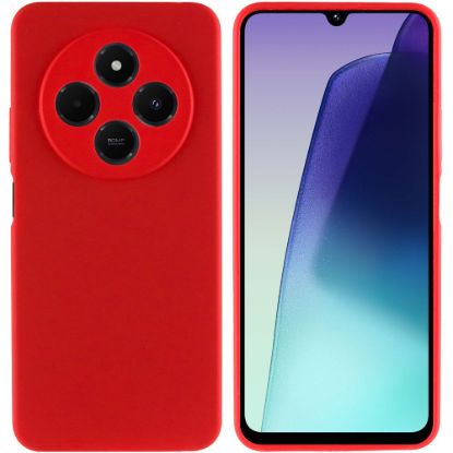 Чохол-накладка Silicone Case Full Camera Xiaomi Redmi 14C Red