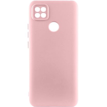 Чохол-накладка Silicone Case Full Camera Xiaomi Redmi 9C / 10A Pink