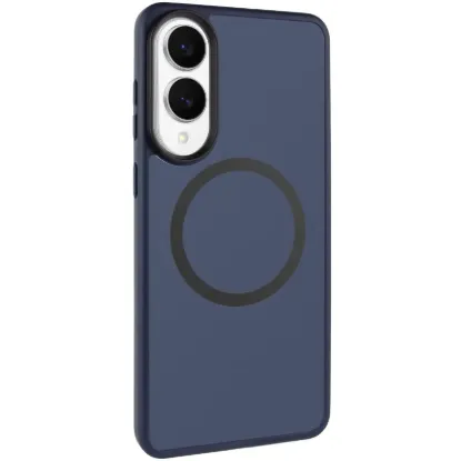Чохол-накладка Buttons Samsung S937 S25 Edge MagSafe Navy Blue