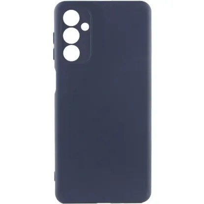 Чохол-накладка Silicone Case Full Camera Infinix Hot 60 Dark Blue