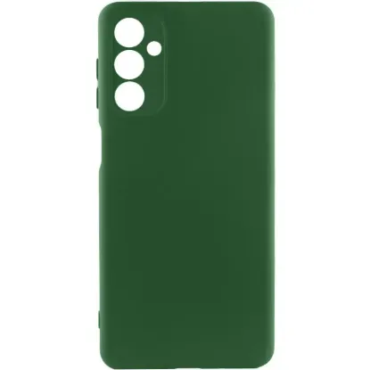 Чохол-накладка Silicone Case Full Camera Infinix Hot 60 Dark Green
