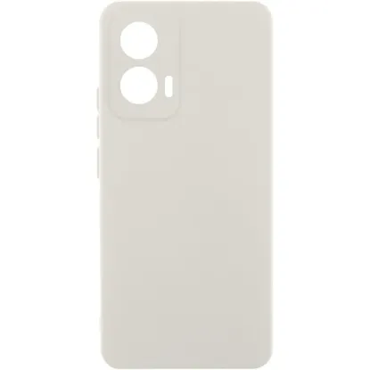 Чохол-накладка Silicone Case Full Camera Motorola Edge 50 Fusion White