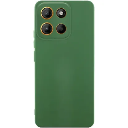 Чохол-накладка Silicone Case Full Camera Motorola G15 Dark Green