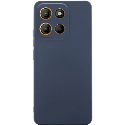 Чохол-накладка Silicone Case Full Camera Motorola G15 Midnight Blue