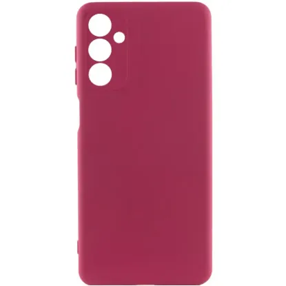 Чохол-накладка Silicone Case Full Camera Samsung A175 A17 5G Marsala