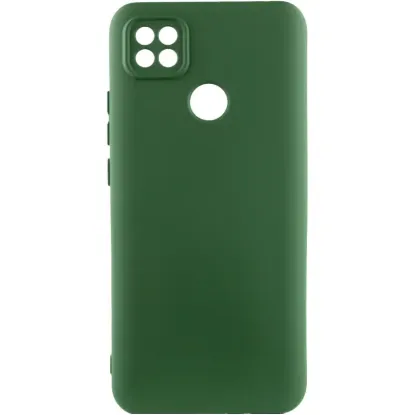 Чохол-накладка Silicone Case Full Camera Xiaomi Redmi 10A Dark Green