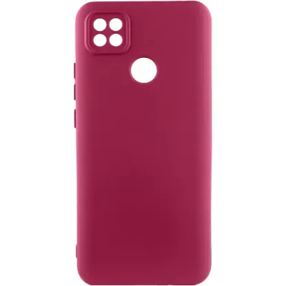 Чохол-накладка Silicone Case Full Camera Xiaomi Redmi 10A Marsala