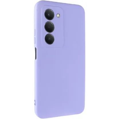 Чохол-накладка Silicone Case Full Camera Xiaomi Redmi 15 Light Violet (більший розмір)