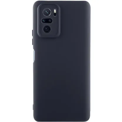 Чохол-накладка Silicone Case Full Camera Xiaomi Redmi Note 10 / Note 10S Black