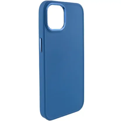Чохли iPhone Bonbon iPhone 12 Pro Max Metal Style Denim Blue