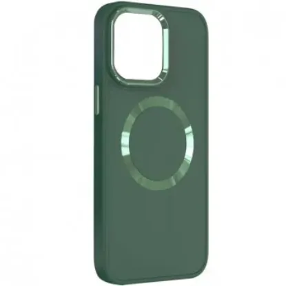 Чохли iPhone Bonbon iPhone 13 Metal Style MagSafe Pine Green