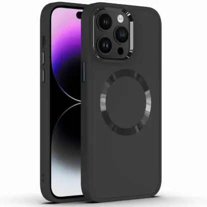 Чохли iPhone Bonbon iPhone 14 Pro Max Metal Style Black