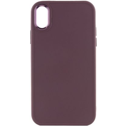 Чохли iPhone Bonbon iPhone XR Metal Style Plum