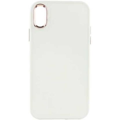 Чохли iPhone Bonbon iPhone XR Metal Style White