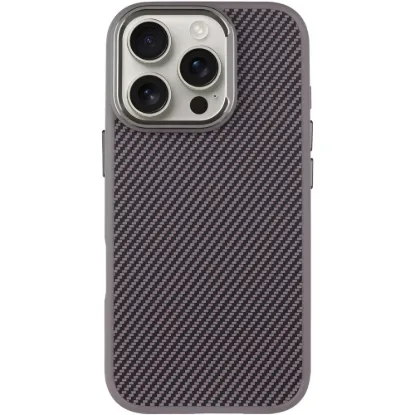 Чохли iPhone Carbon iPhone 13 Pro Max MagSafe Grey