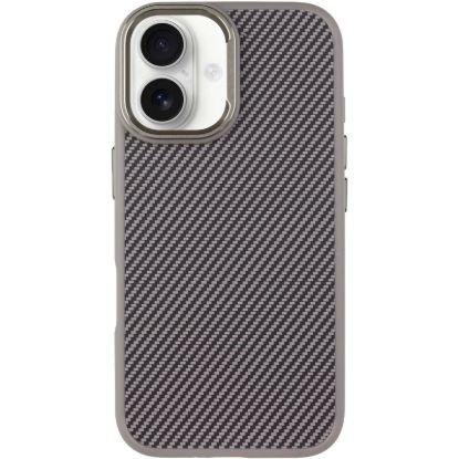 Чохли iPhone Carbon iPhone 16 MagSafe Grey