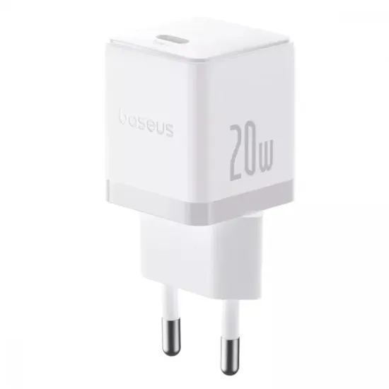 Зарядка 220V Baseus Palm Fast Charger 1C 20W EU White
