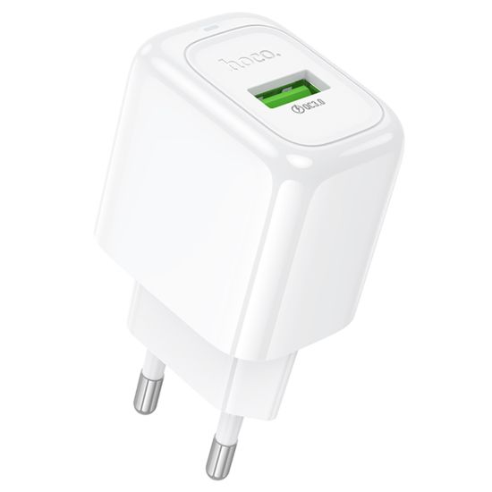 Зарядка 220V HOCO C97A PD20W/QC3.0/1xUSB/1xType-C White