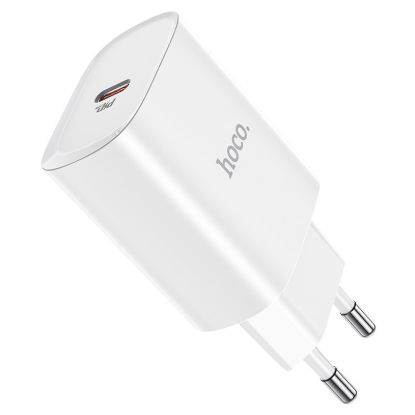 Зарядка 220V HOCO N14 20W PD Type-C White