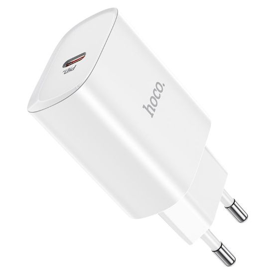 Зарядка 220V HOCO N14 20W PD Type-C White