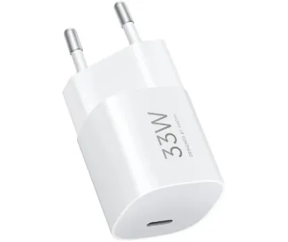  Зображення Зарядка 220V Xiaomi 33W Nano Power Adapter USB-C (BHR087LEU) White 1181785 