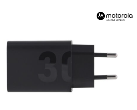Зарядка 220V Motorola TurboPower 30 Black