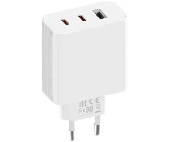  Зображення Зарядка 220V Xiaomi 67W GaN Charger 2C1А (BHR7493EU) White 1011900 