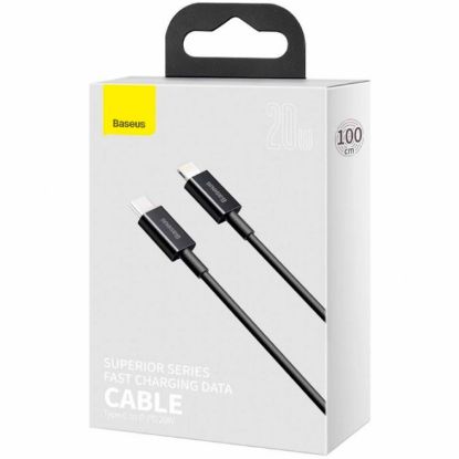  Зображення Кабелі Baseus Type-C to Lightning 1.0m Superior CATLYS-A01 Black 