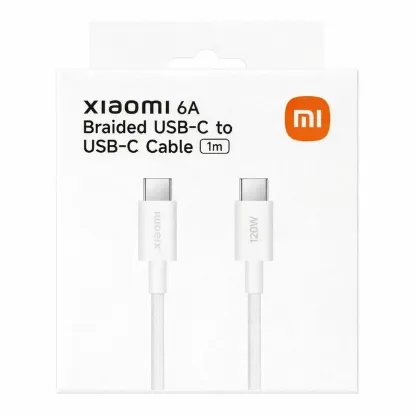 Кабелі Xiaomi Mi USB Type-C to Type-C Cable White 387944