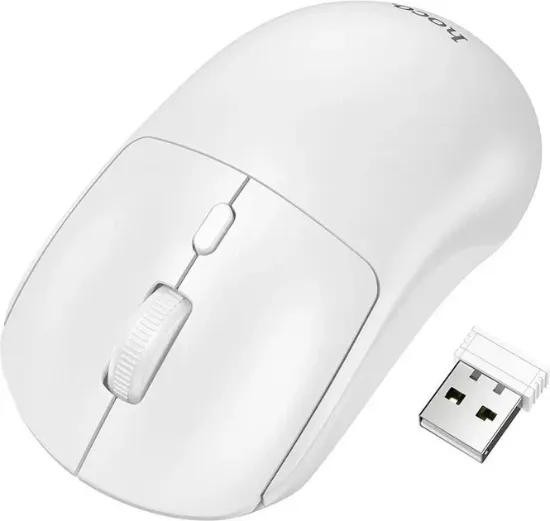 Миша Hoco GM42 2.4G White