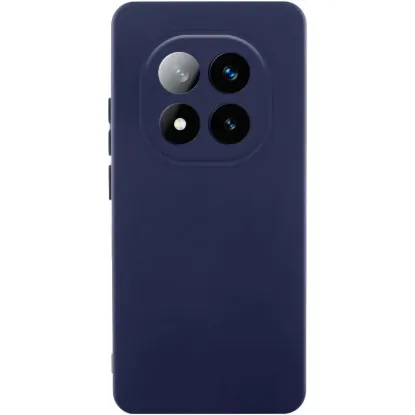 Чохол-накладка Silicone Case Full Camera Samsung G990 S21 FE Navy Blue