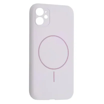 Чохли iPhone Silicone Case Full Camera MagSafe iPhone 11 Glycine