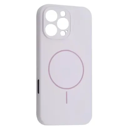 Чохли iPhone Silicone Case Full Camera MagSafe iPhone 12 Pro Max Glycine