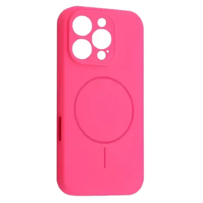 Чохли iPhone Silicone Case Full Camera MagSafe iPhone 13 Pro Max Manyue Red