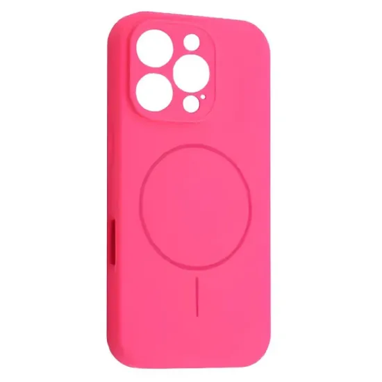 Чохли iPhone Silicone Case Full Camera MagSafe iPhone 13 Pro Max Manyue Red