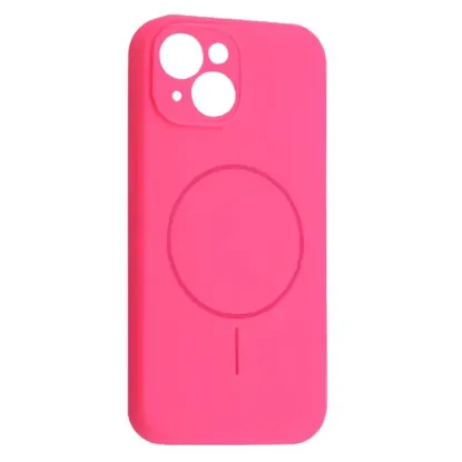 Чохли iPhone Silicone Case Full Camera MagSafe iPhone 13 Manyue Red