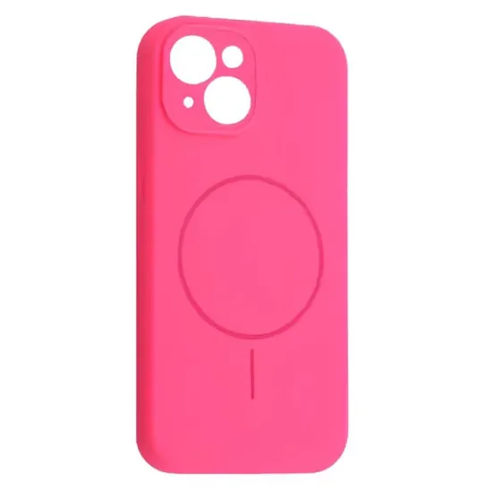 Чохли iPhone Silicone Case Full Camera MagSafe iPhone 13 Manyue Red