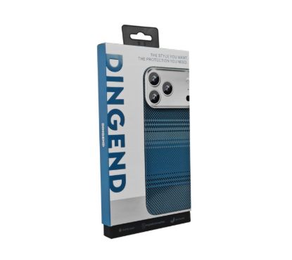 Чохли iPhone Dingend iPhone 16 Pro Max Carbon series case Blue