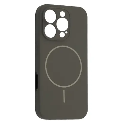 Чохли iPhone Silicone Case Full Camera MagSafe iPhone 15 Pro Clay
