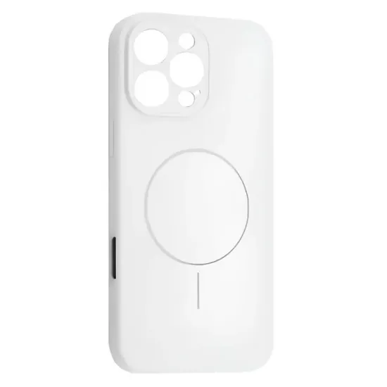 Чохли iPhone Silicone Case Full Camera MagSafe iPhone 15 Pro White