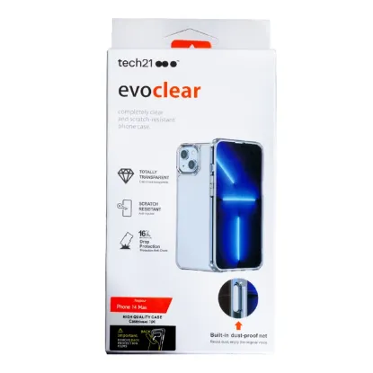 Чохли iPhone EvoClear iPhone 17 Transparent