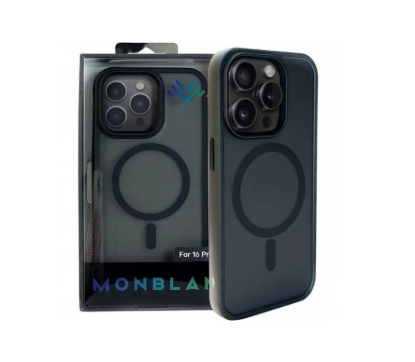 Чохли iPhone Monblan iPhone 14 Pro Max Magnetic Matte Black