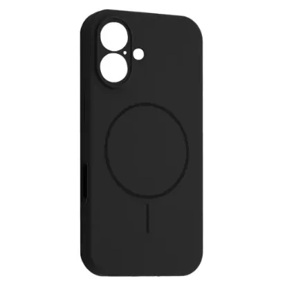 Чохли iPhone Silicone Case Full Camera MagSafe iPhone 16 Black
