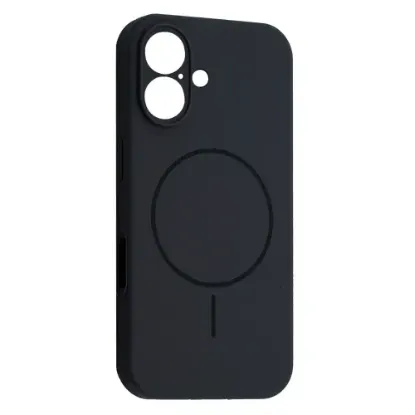 Чохли iPhone Silicone Case Full Camera MagSafe iPhone 16 Midnight Blue