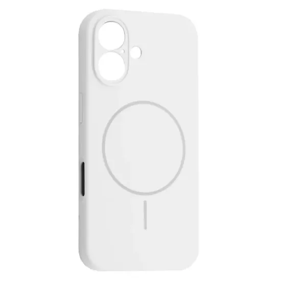 Чохли iPhone Silicone Case Full Camera MagSafe iPhone 16 White