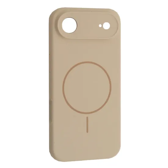 Чохли iPhone Silicone Case Full Camera MagSafe iPhone 17 Air Antigue White