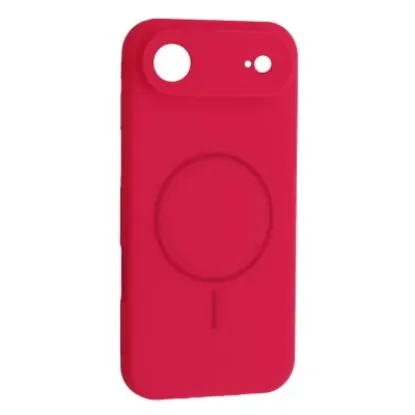 Чохли iPhone Silicone Case Full Camera MagSafe iPhone 17 Air Manyue Red