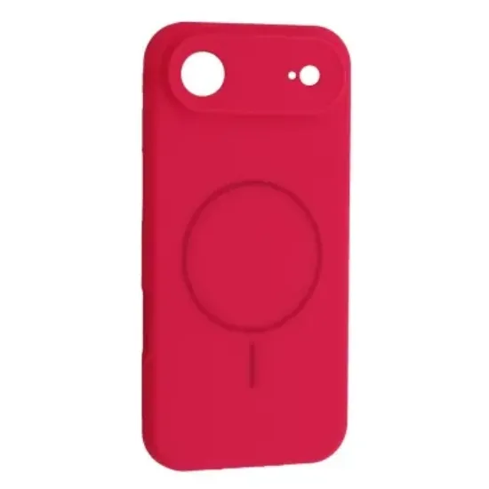 Чохли iPhone Silicone Case Full Camera MagSafe iPhone 17 Air Manyue Red