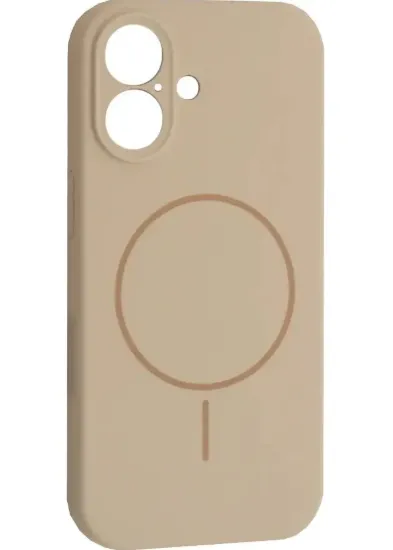 Чохли iPhone Silicone Case Full Camera MagSafe iPhone 17 Antigue White