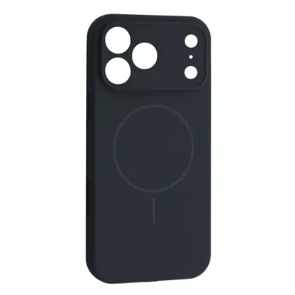 Чохли iPhone Silicone Case Full Camera MagSafe iPhone 17 Pro Max Sapphire Blue